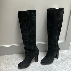 Suede knee high Stuart weitzman boots